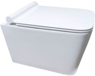 Подвесной унитаз Cerutti SPA Maiella Aria MW CT9164 безободковый белый